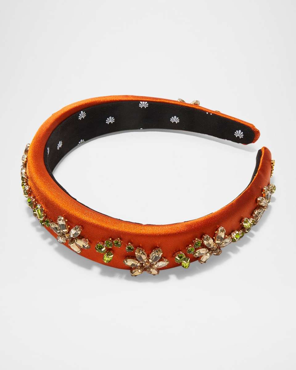 Alice Crystal Garden Flower Headband